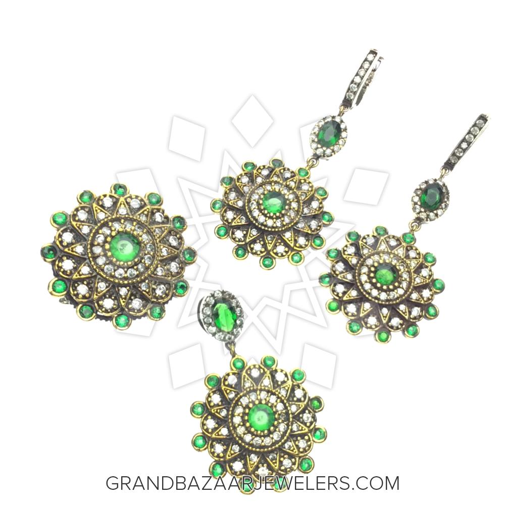Ethnic Turkish Ottoman Jewelry Sets GBJ32ST24720